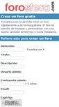 Mobile Screenshot of forosfera.com